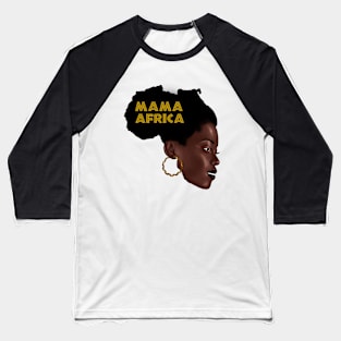 Mama Africa, Black Girl Magic, Love African Woman, Turban Woman, African Beauty. Baseball T-Shirt